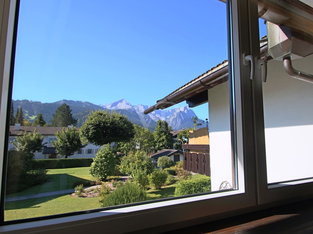 Ausblick vom Wohnzimmer