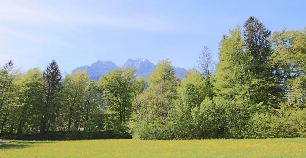 Grundstück am Fuße der Zugspitze ermöglicht alpinen Wohntraum