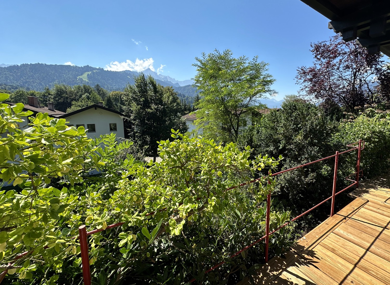 Terrasse im Untergeschoss