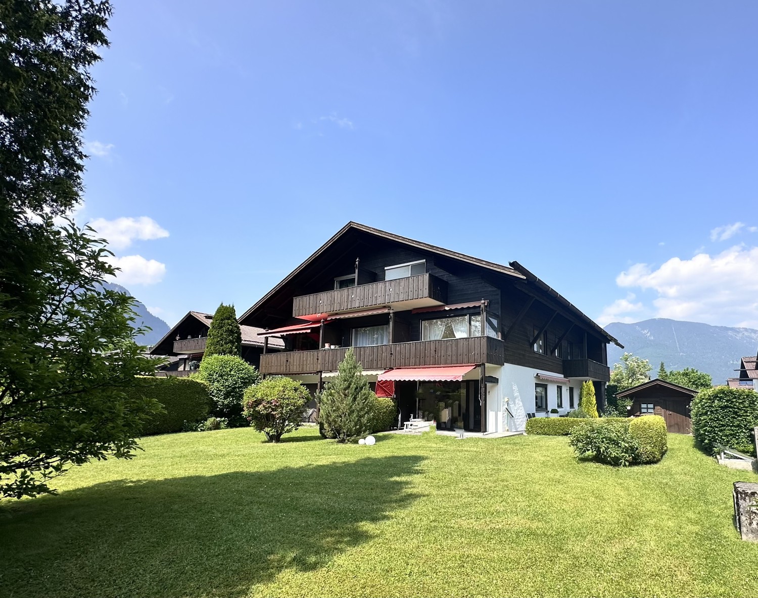 Naturnahes Wohnen: Charmante 2-Zimmer Wohnung mit schönem Bergblick