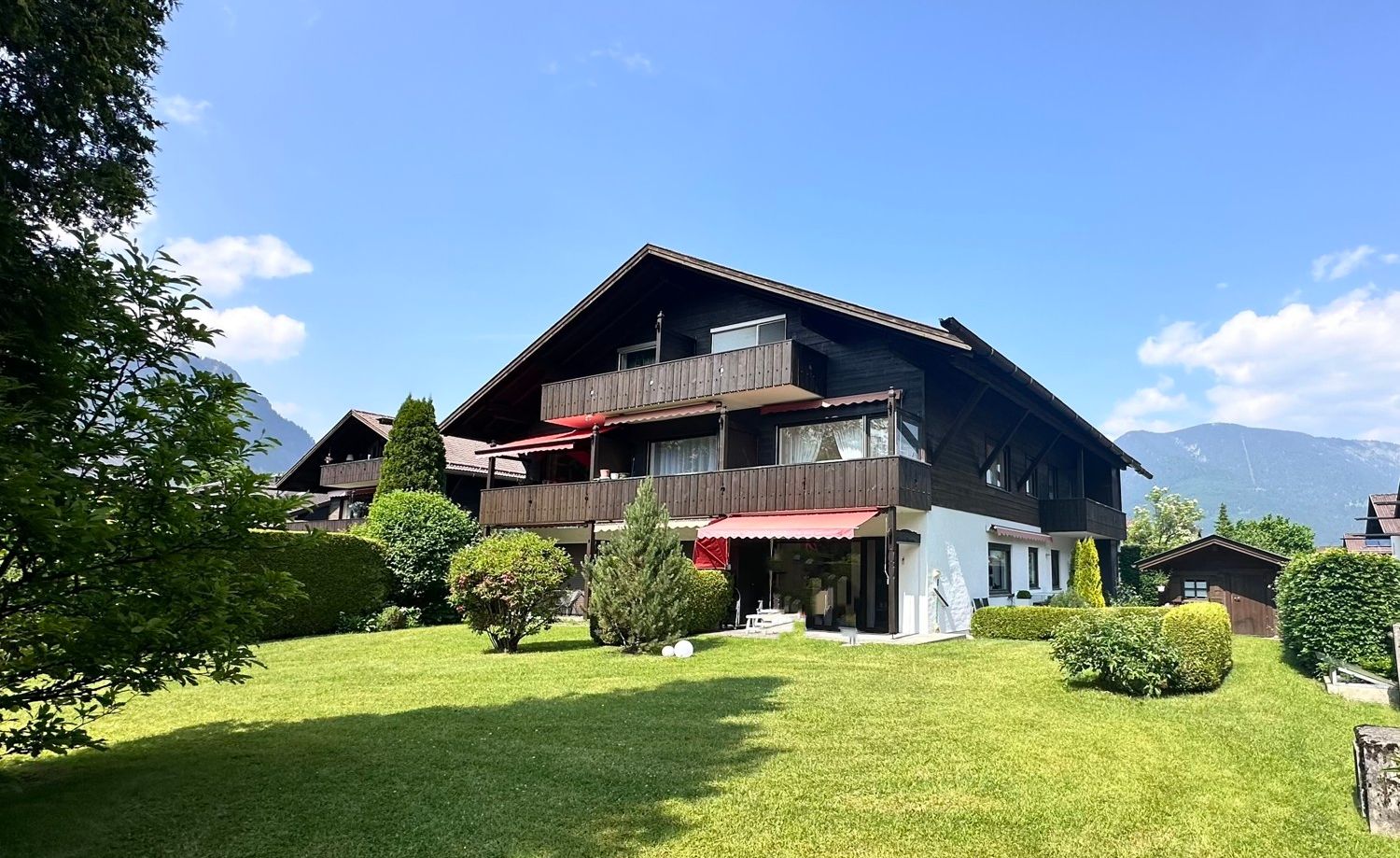 Naturnahes Wohnen: Charmante 2-Zimmer Wohnung mit schönem Bergblick