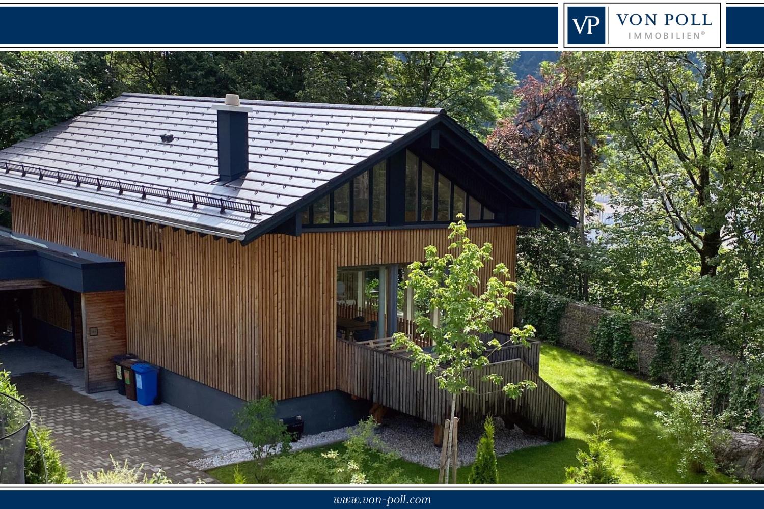 Modernes Einfamilienhaus in naturnaher Idylle