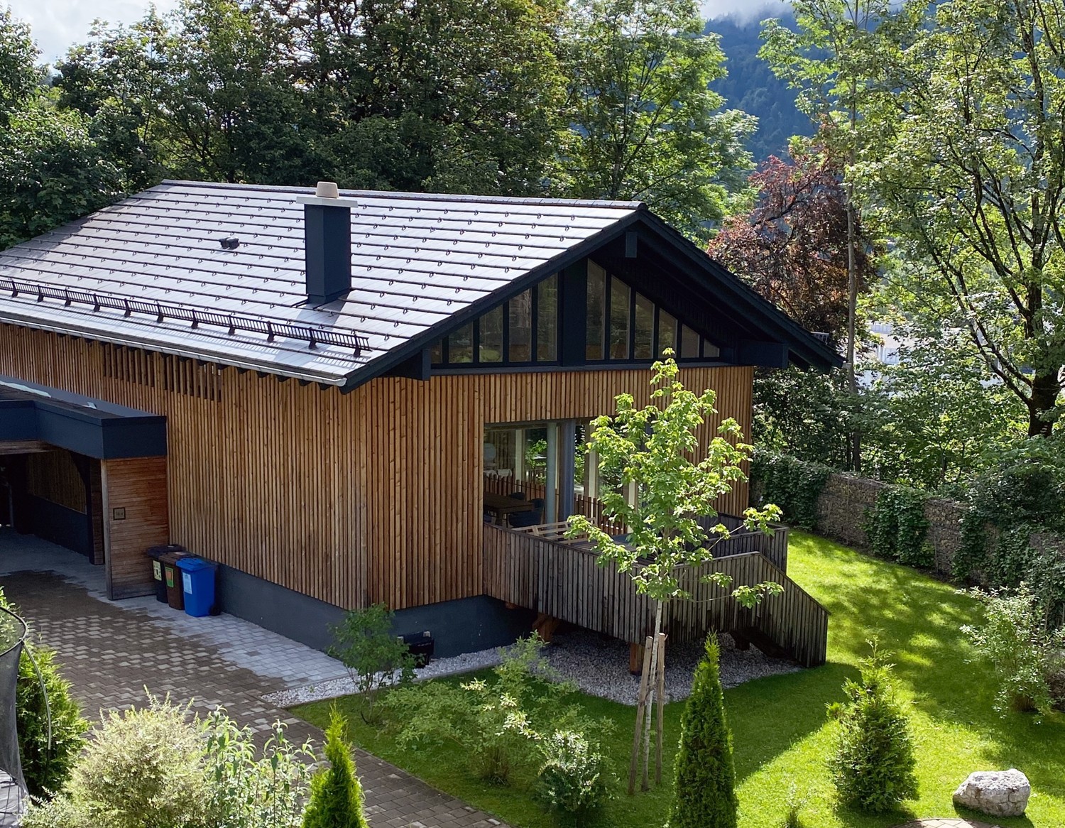 Modernes Einfamilienhaus in naturnaher Idylle