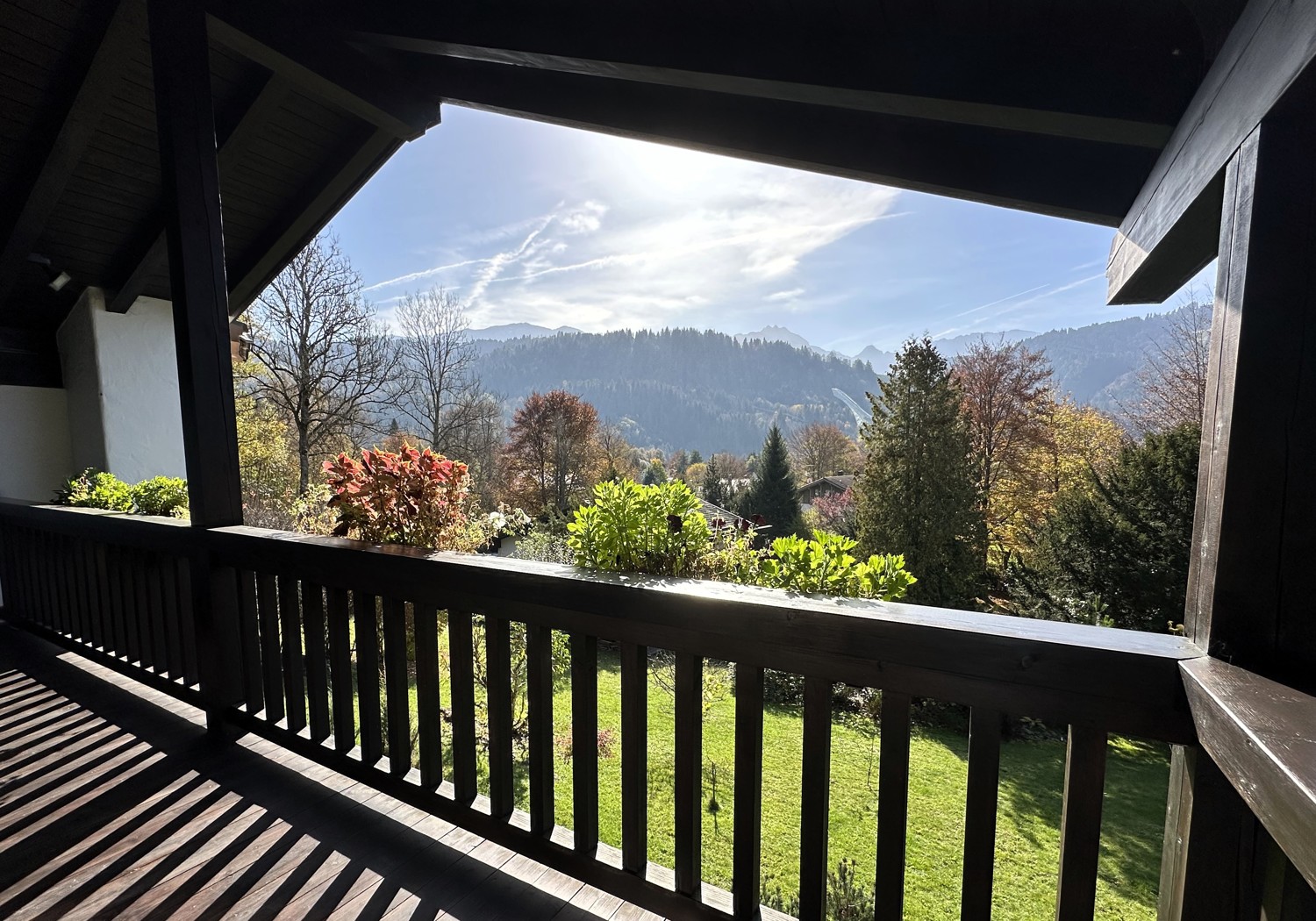 Loggia im Dachgeschoß