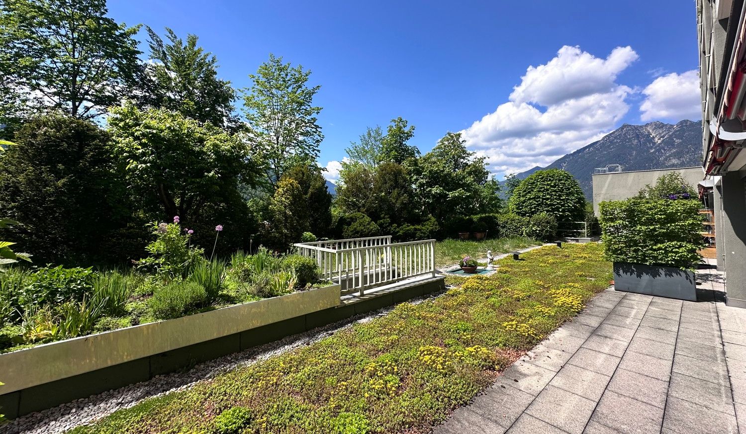 Komfortables Wohnen: ebenerdig, sonnig, aussichtsreich und zentral