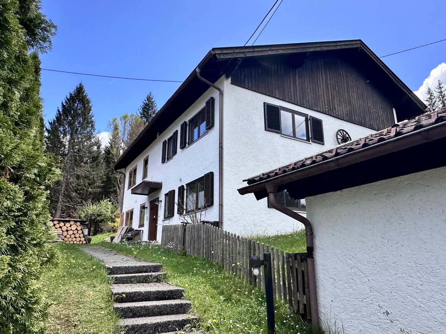 Zugang von der Garage