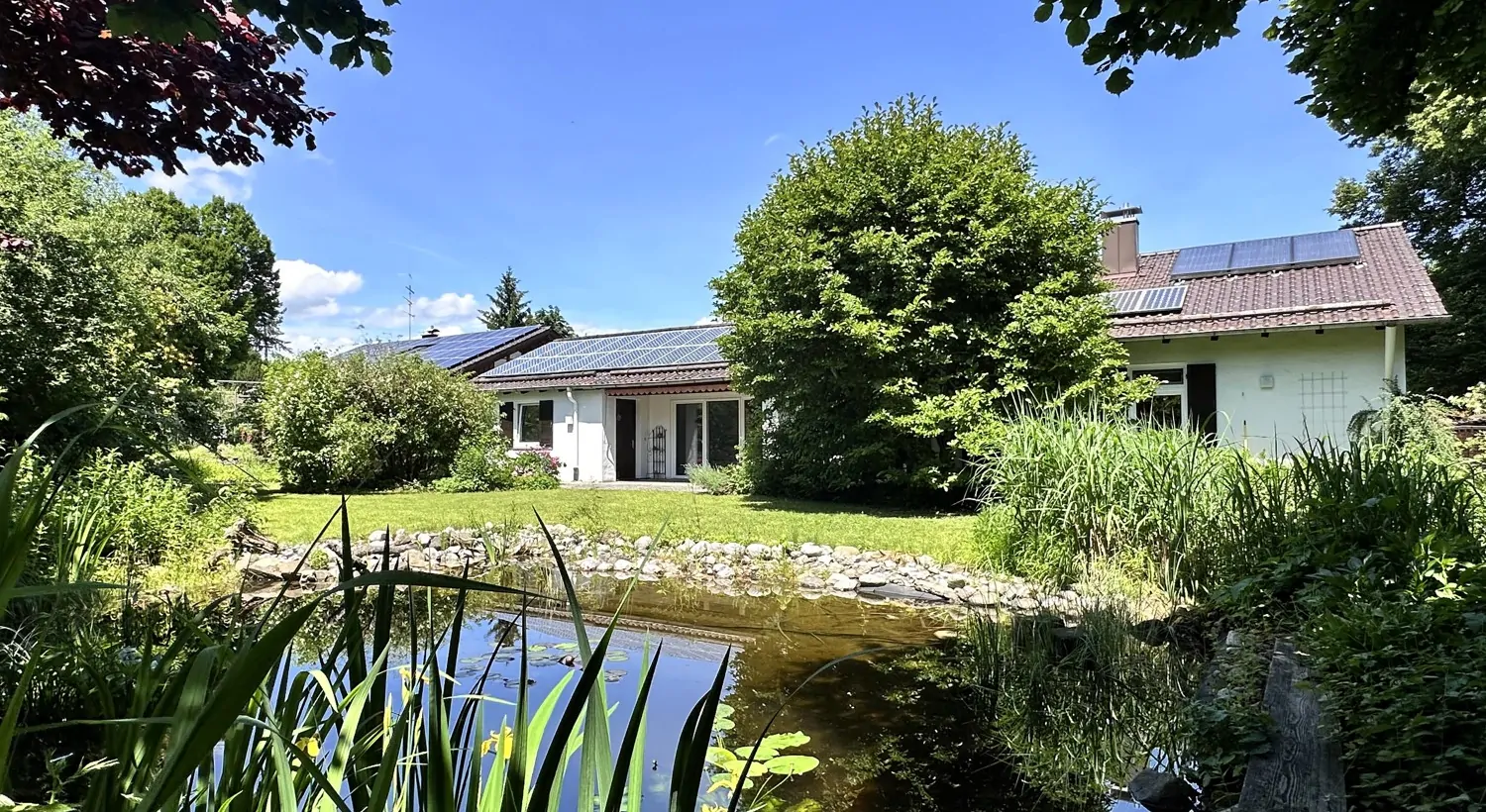 Naturteich und Garten