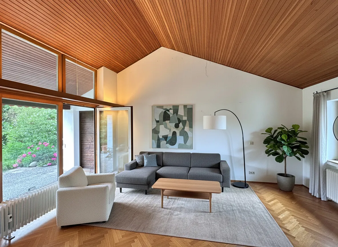 Gepflegtes Mehrfamilienhaus - zentral, großzügig, Wohnen & Arbeiten, Garten, Tiefgarage