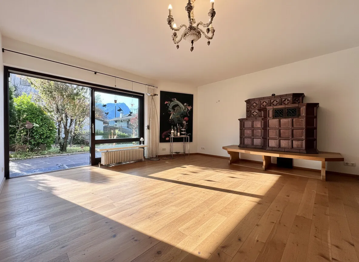 Wohnzimmer mit Ausblick