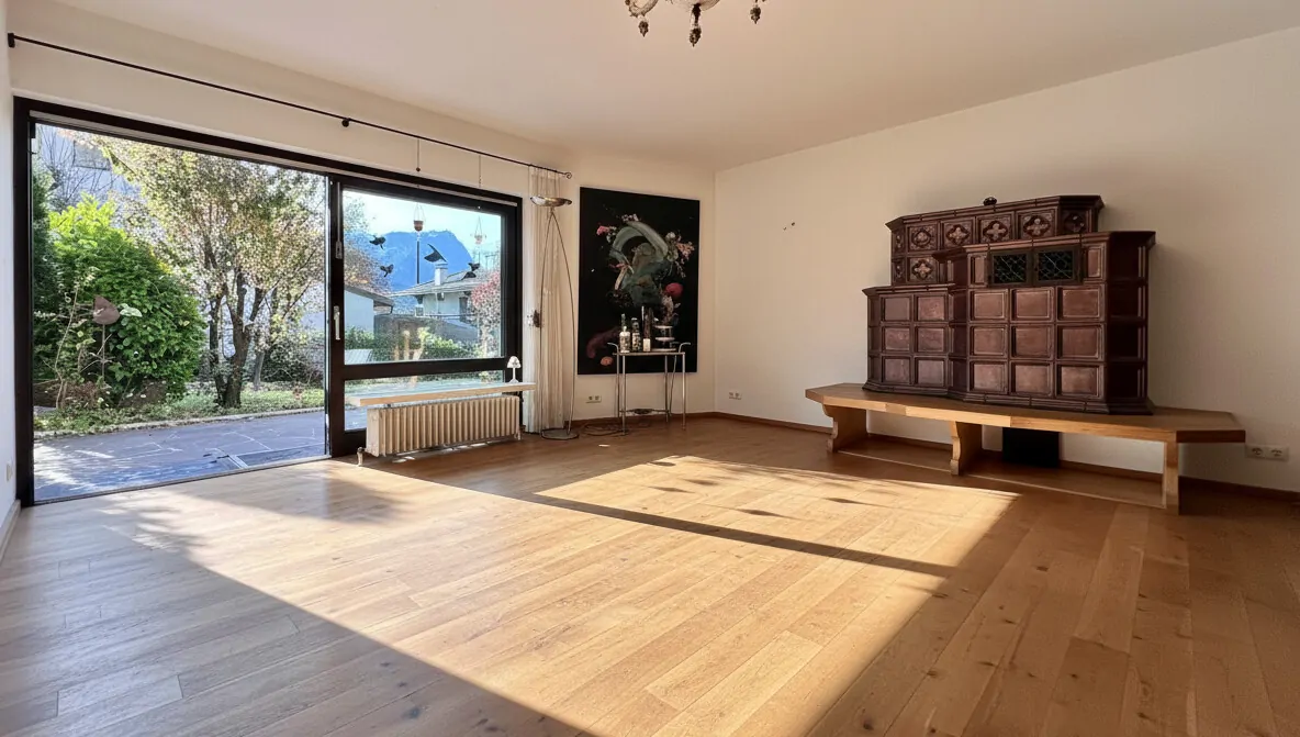 Wohnzimmer mit Ausblick