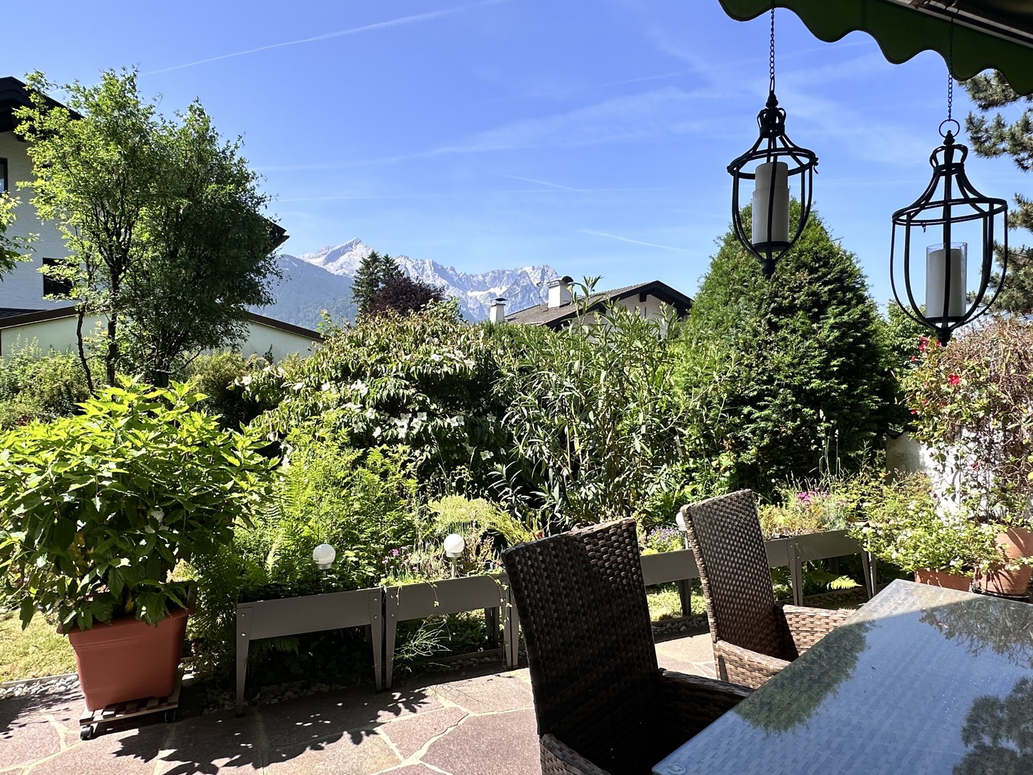 Terrasse mit Aussicht