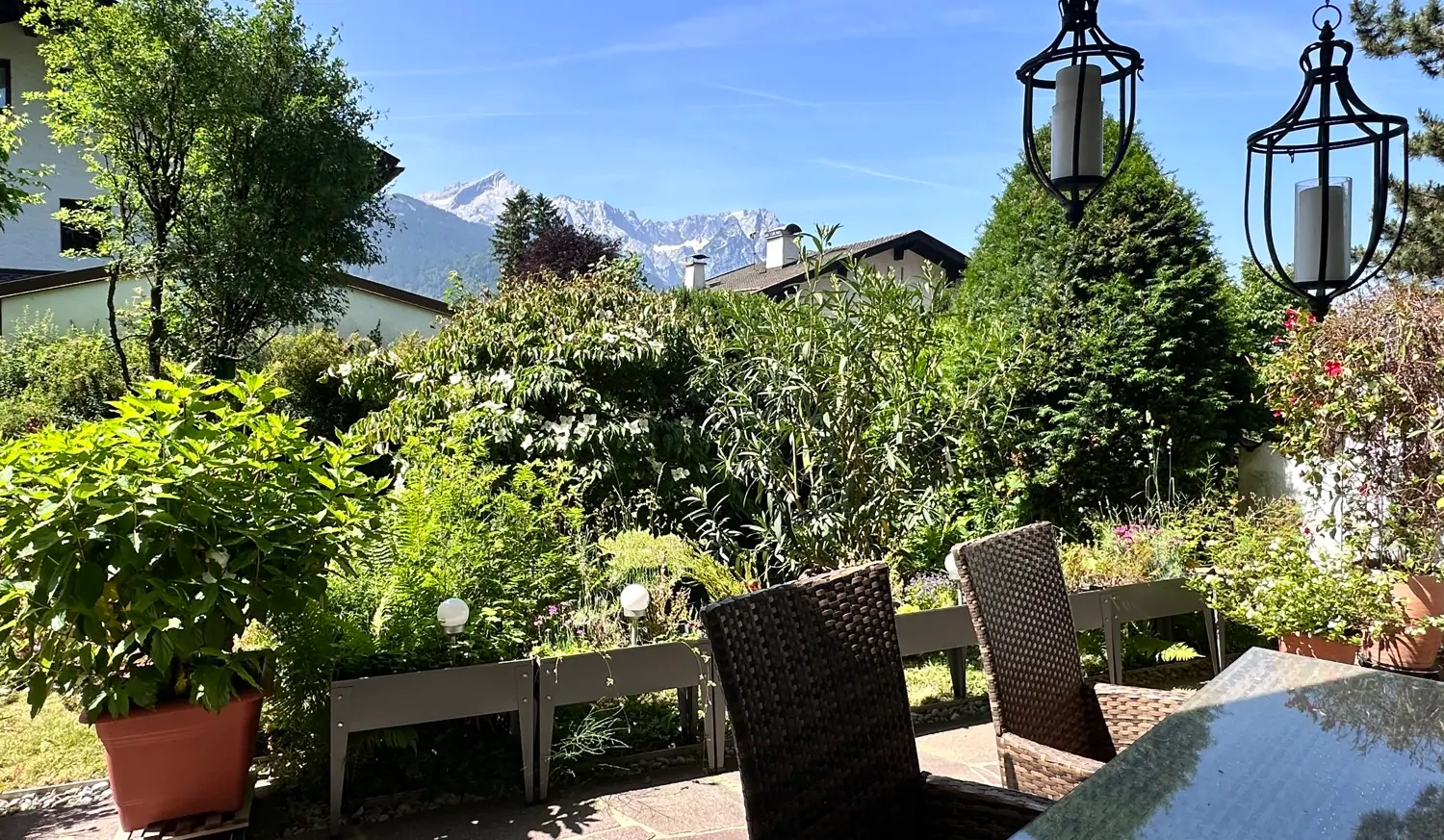 Terrasse mit Aussicht