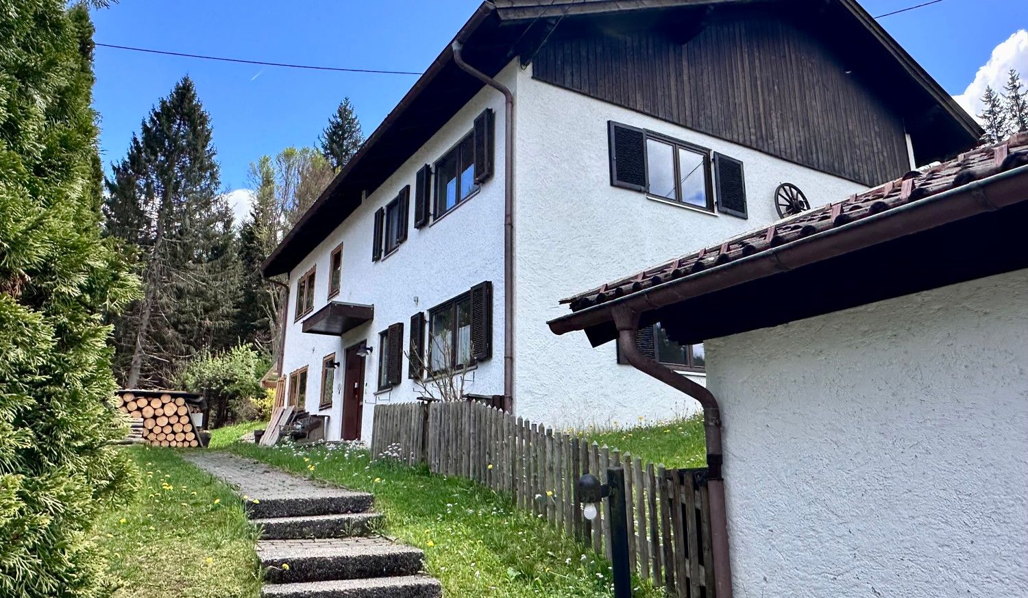 Zugang von der Garage