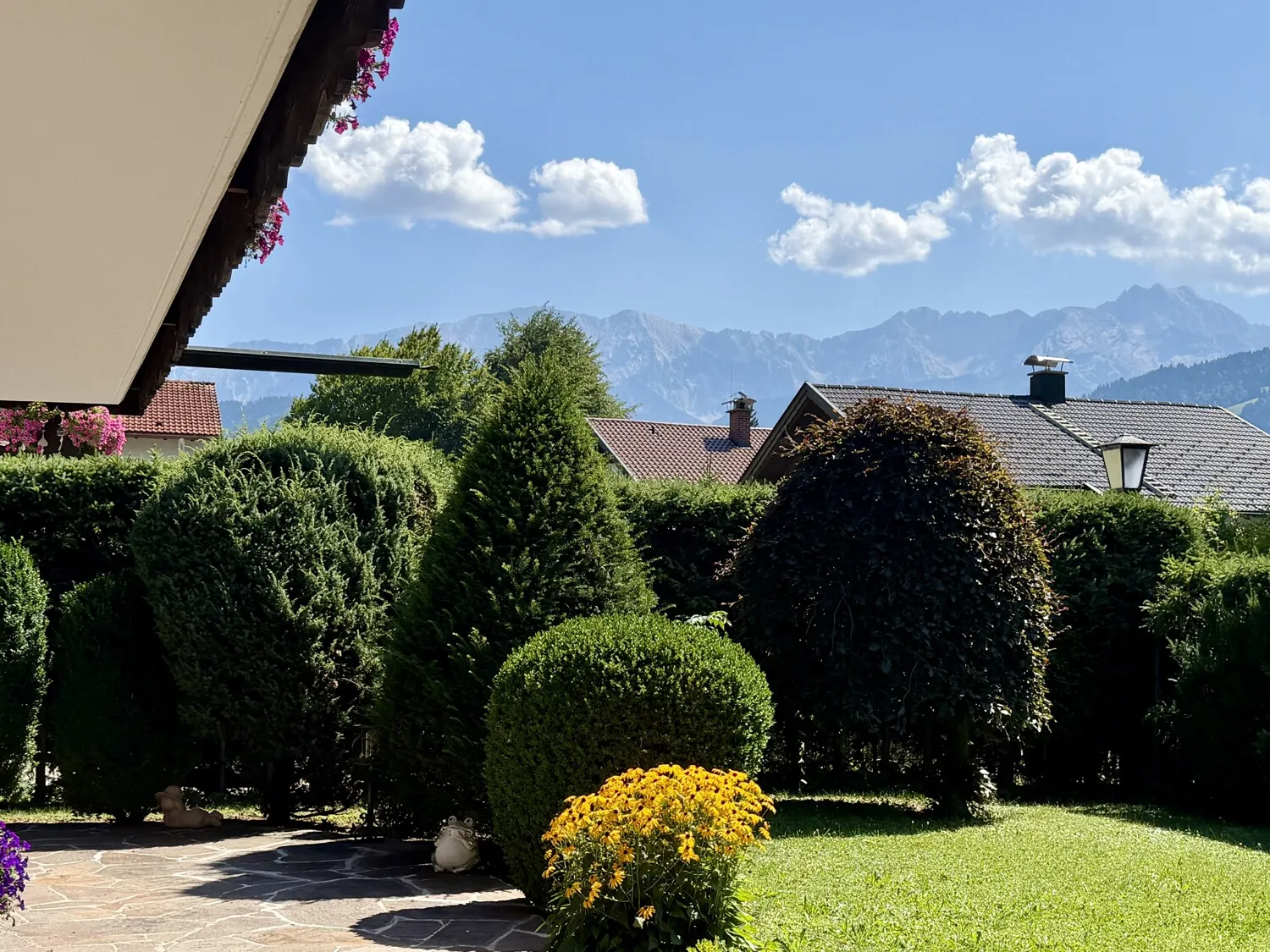 Garten mit Aussicht