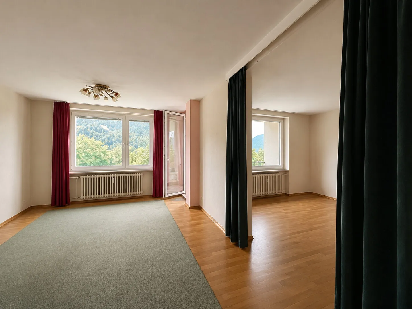 Klein und fein – vermietetes Appartement mit Bergblick, zentrumsnah