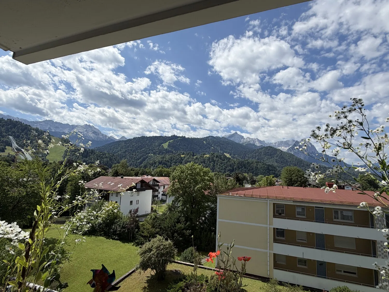 Freier Bergblick