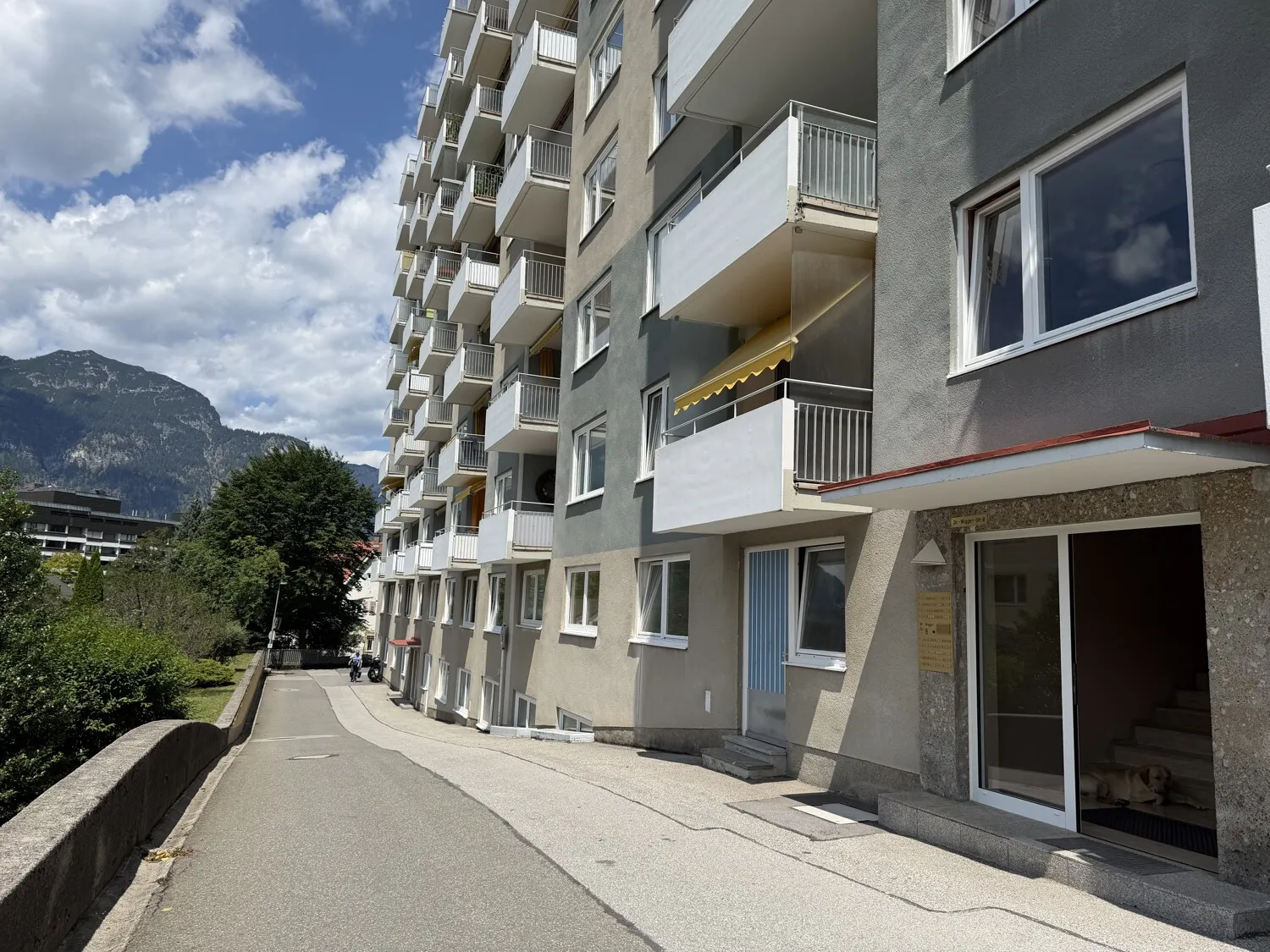 Klein und fein – vermietetes Appartement mit Bergblick, zentrumsnah
