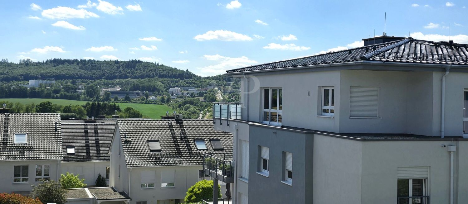 Blick vom Balkon