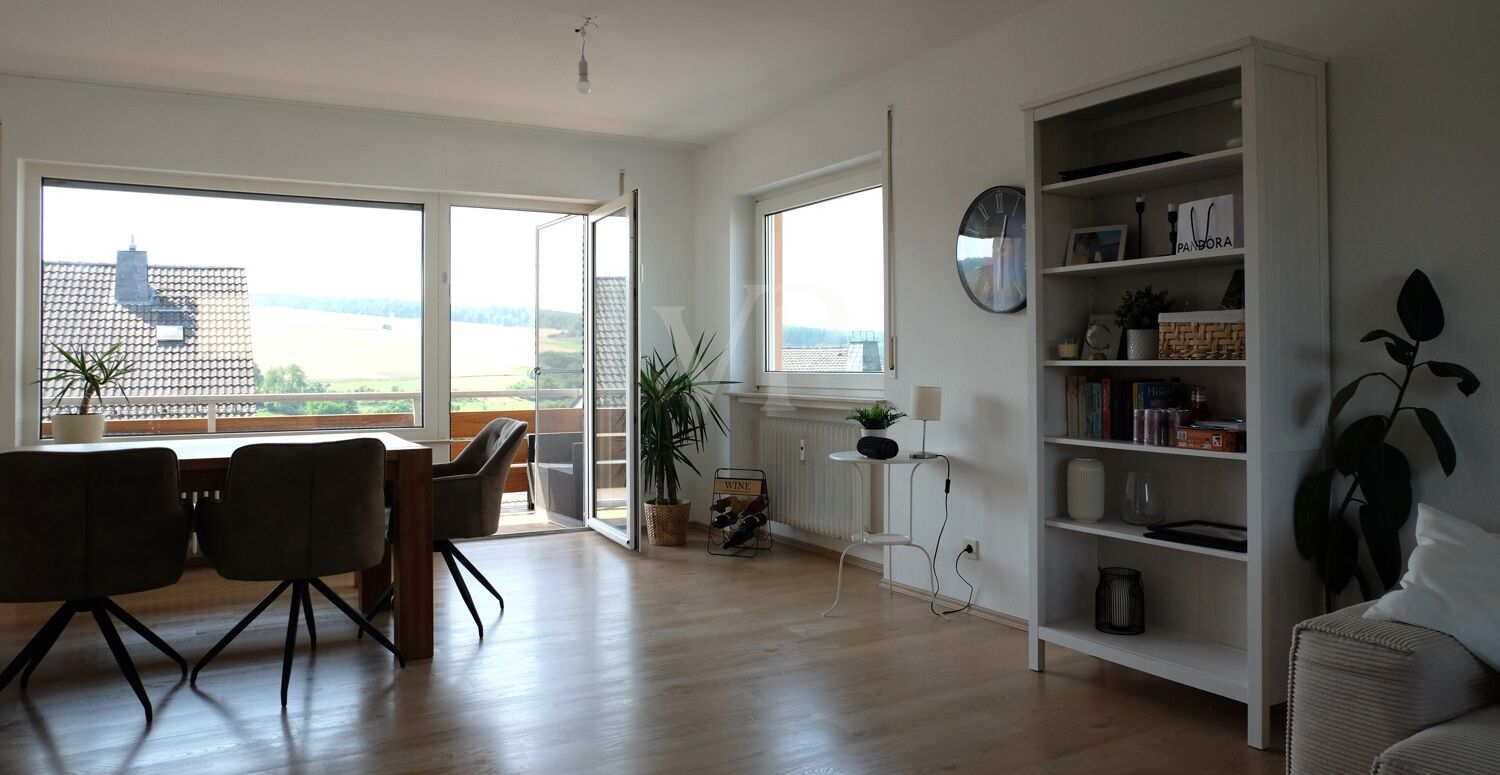 Obergeschoss Wohnzimmer mit Loggia