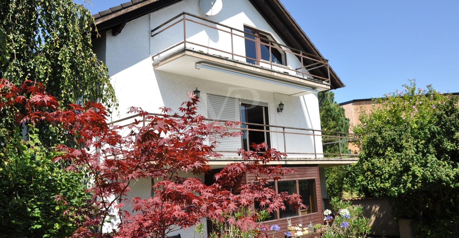 Hausansicht vom Garten