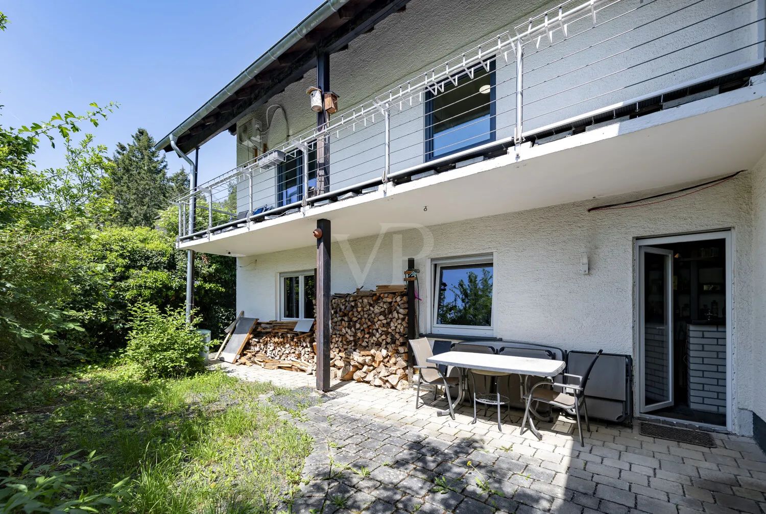 Rückseitige Ansicht
