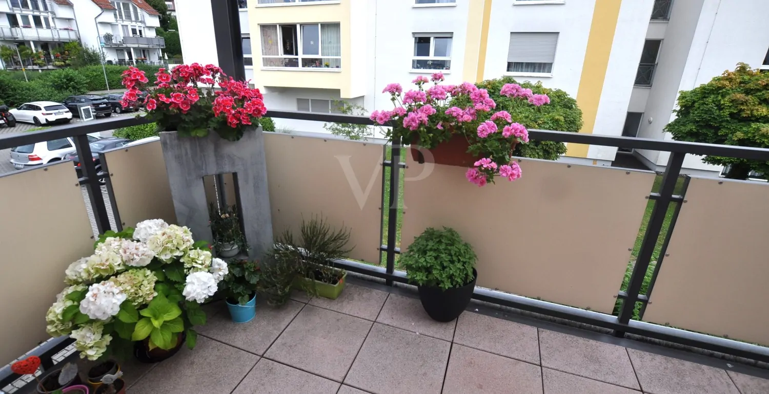 Balkon für gemütliche Stunden
