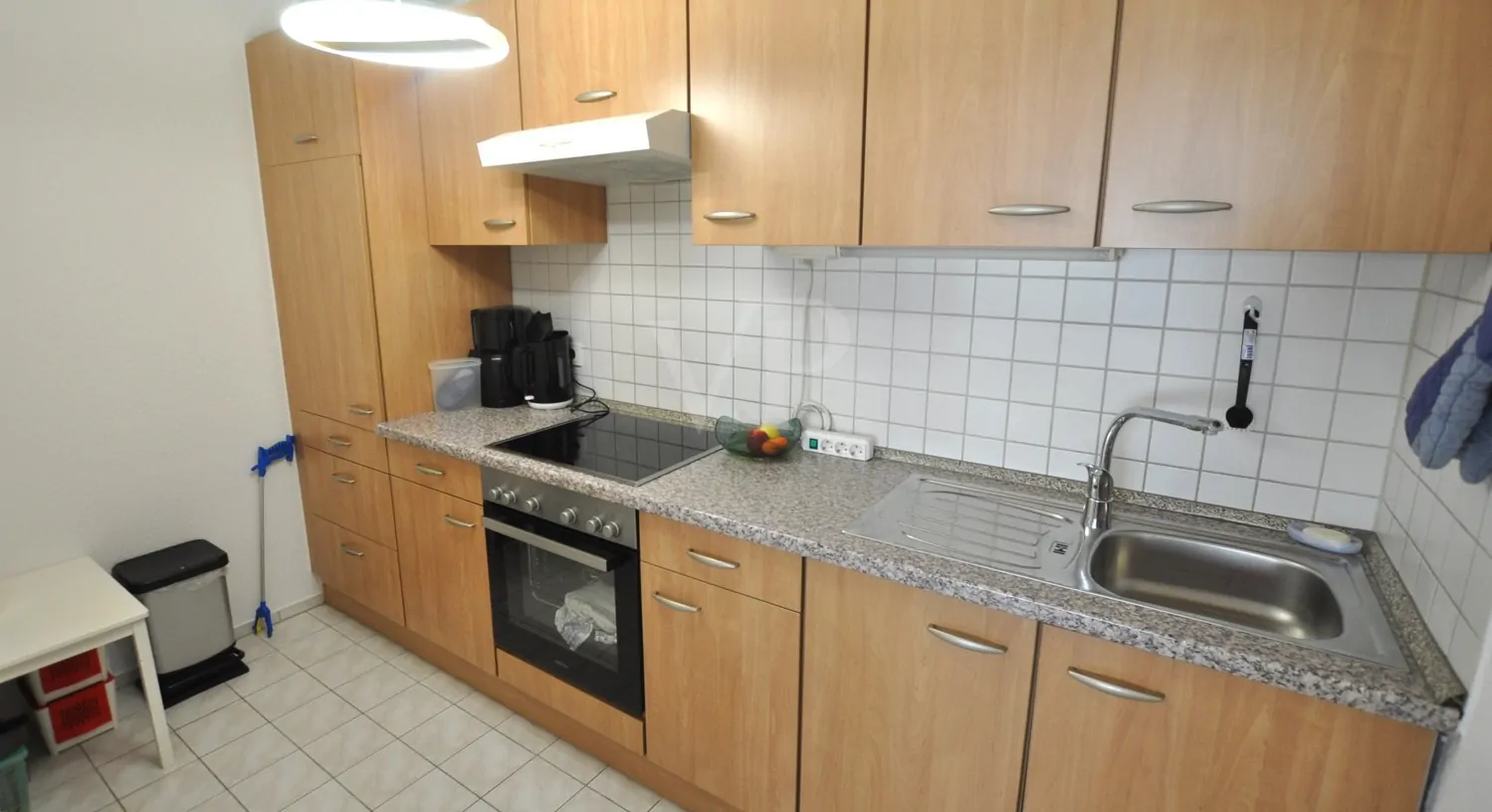 Küche mit praktischer Küchenzeile