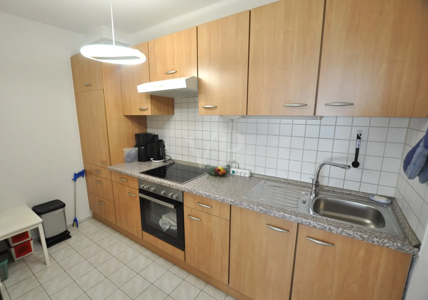 Küche mit praktischer Küchenzeile