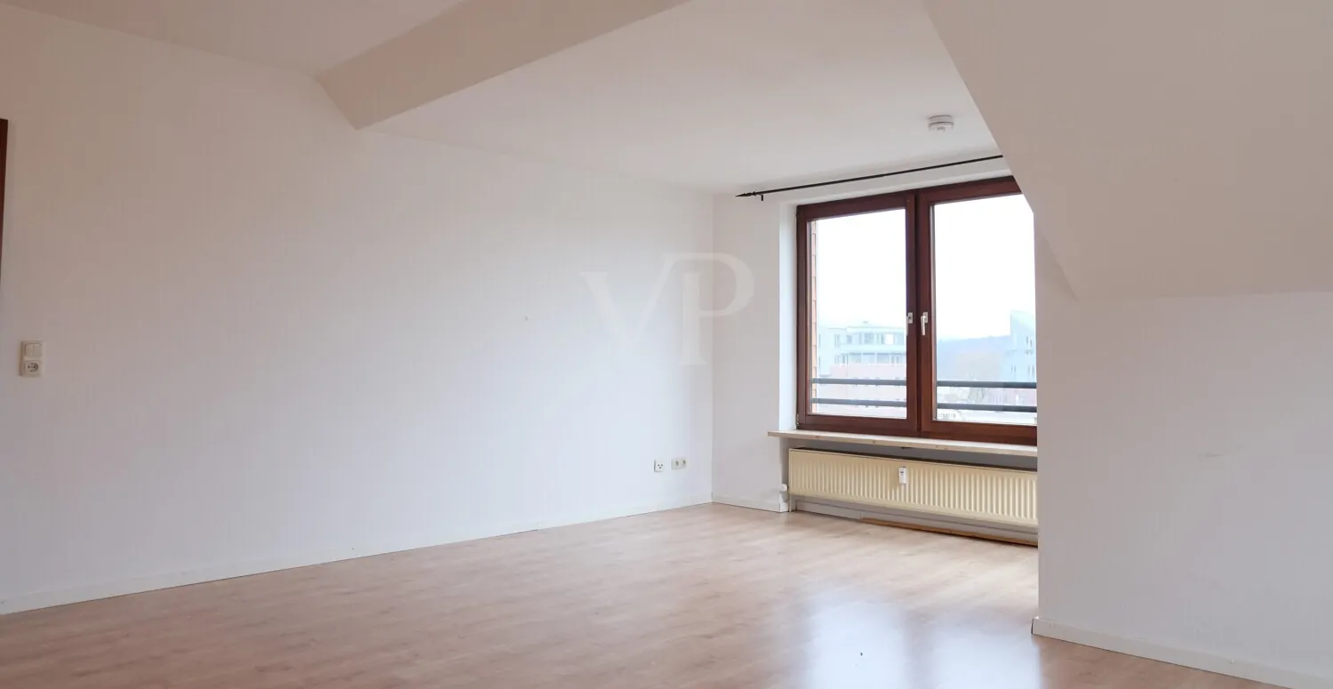 Mit viel Lichteinfall...