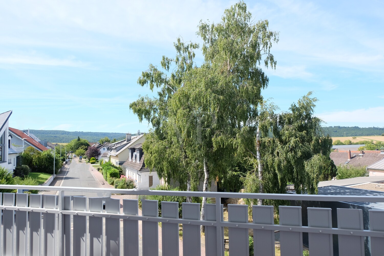mit schöner Aussicht