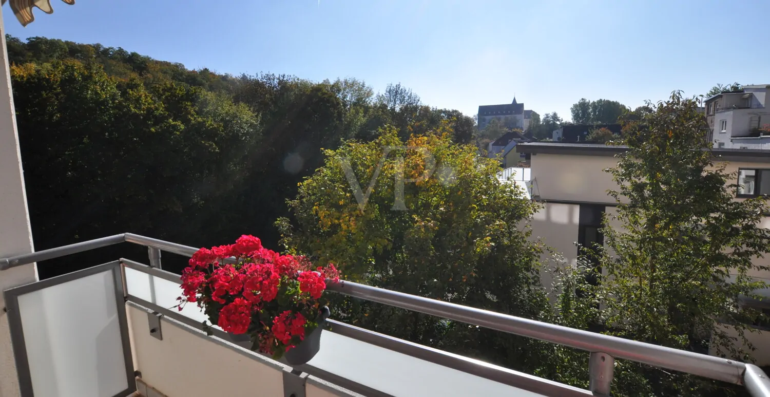 Blick vom Sonnenbalkon