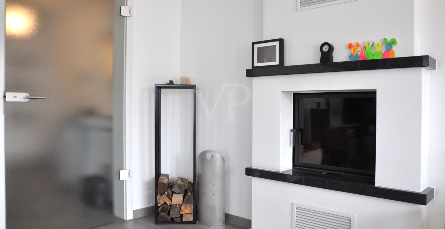 Kamin für gemütliche Stunden