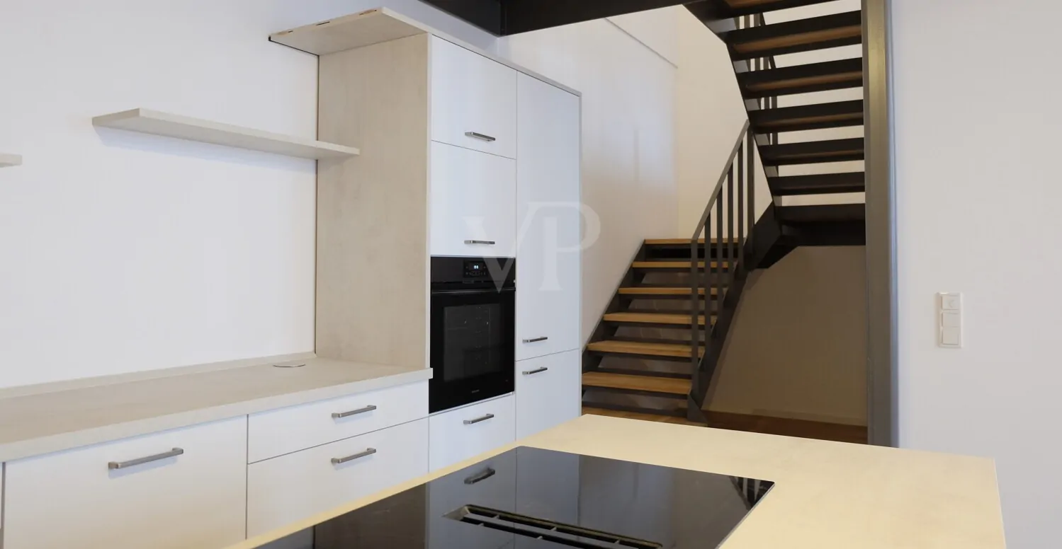 Hochwertige Holztreppe