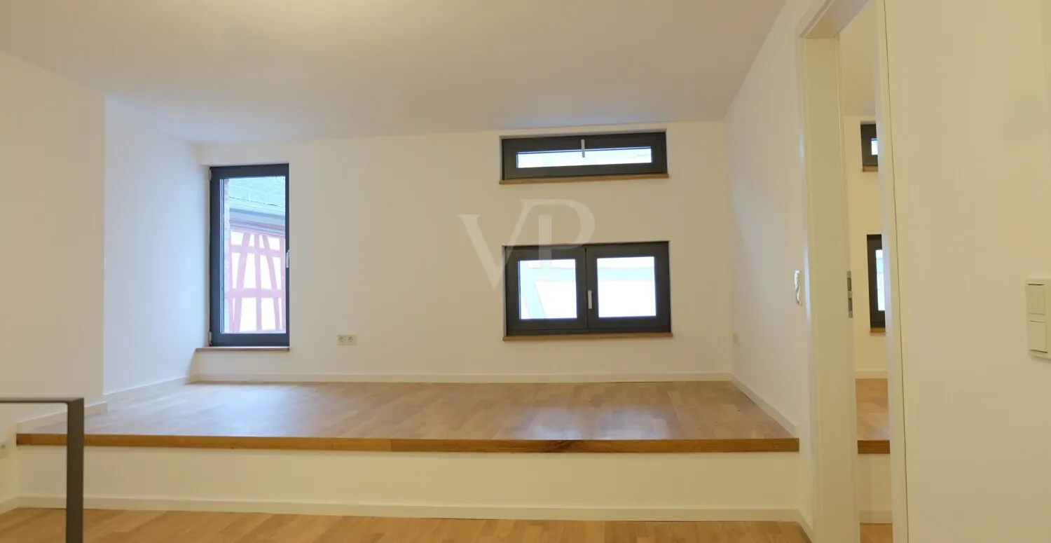 Großzügiger Galeriebereich