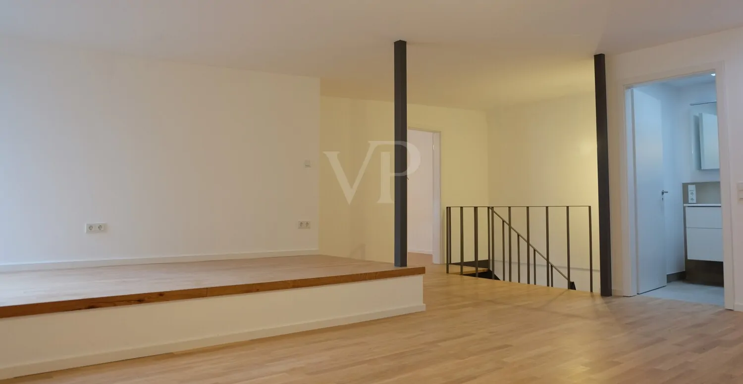 Privatsphäre im Obergeschoss