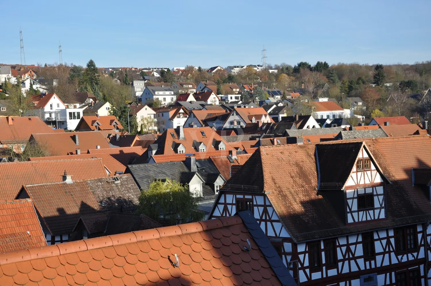 Blick über die Dächer der Altstadt