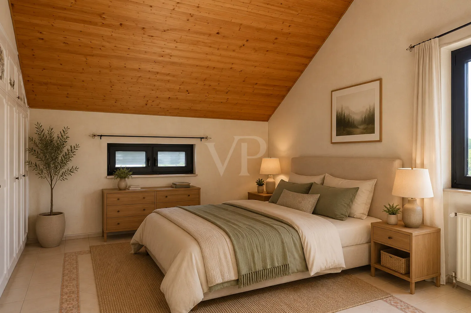 OG Schlafzimmer (KI)