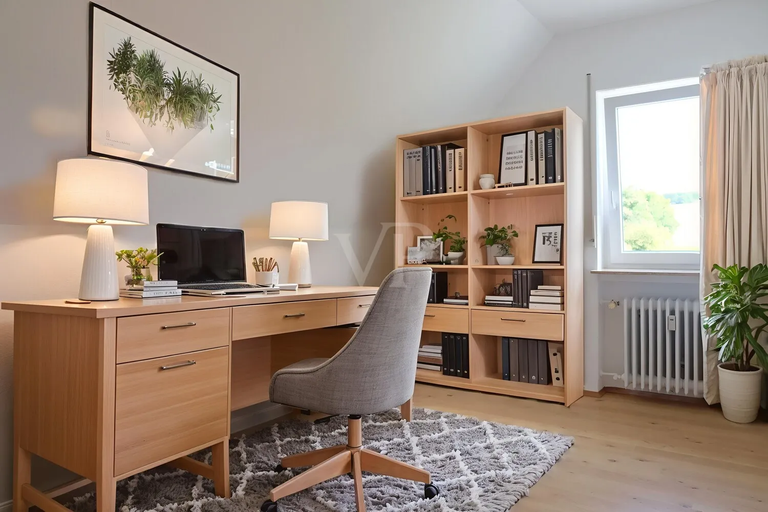 DG - Wohnbeispiel Arbeitszimmer