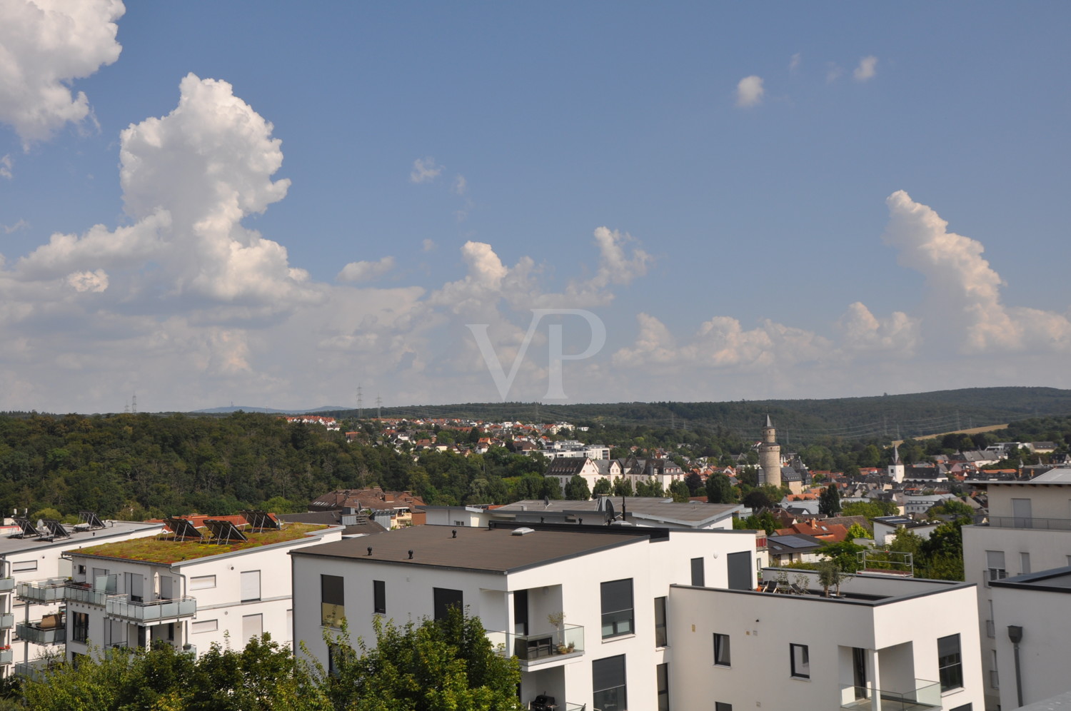 traumhafter Ausblick vom Balkon