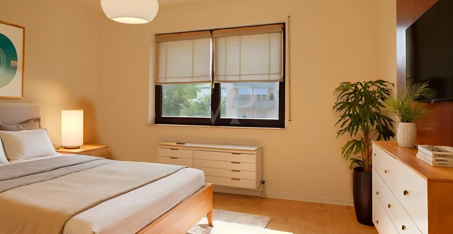 Schlafzimmer (Wohnbeispiel)