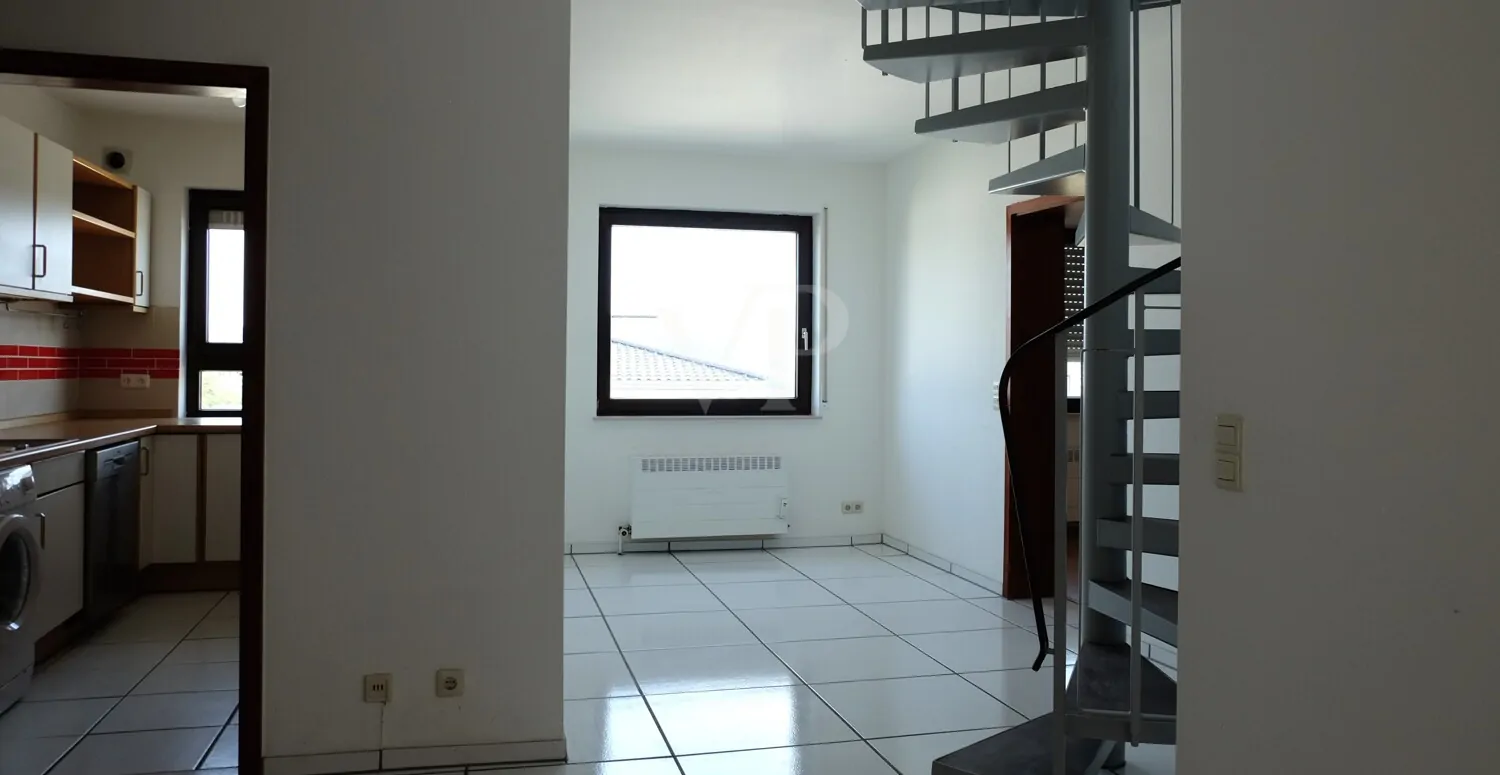 Blick vom Wohnzimmer