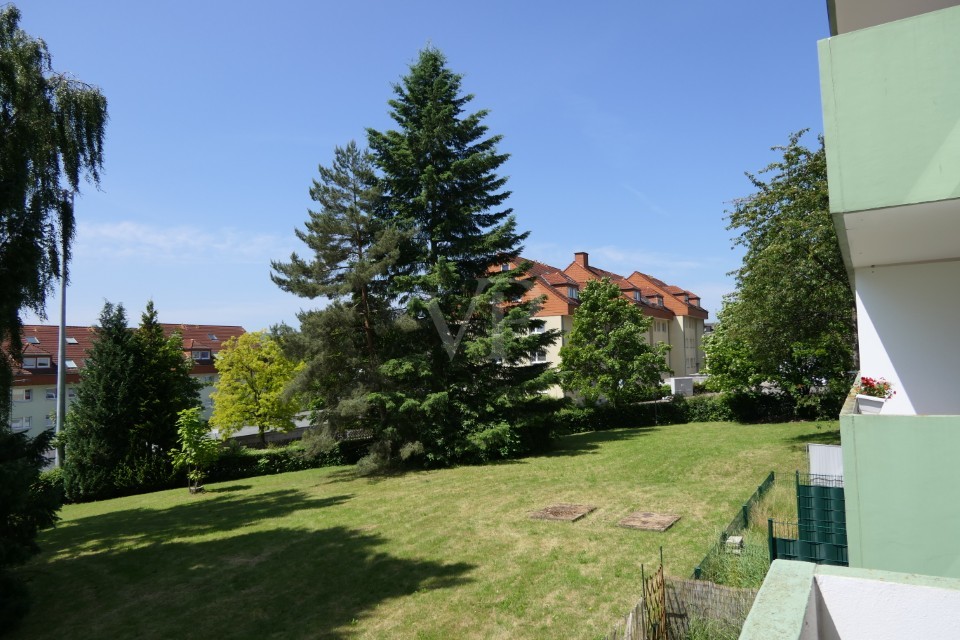 Ausblick Balkon