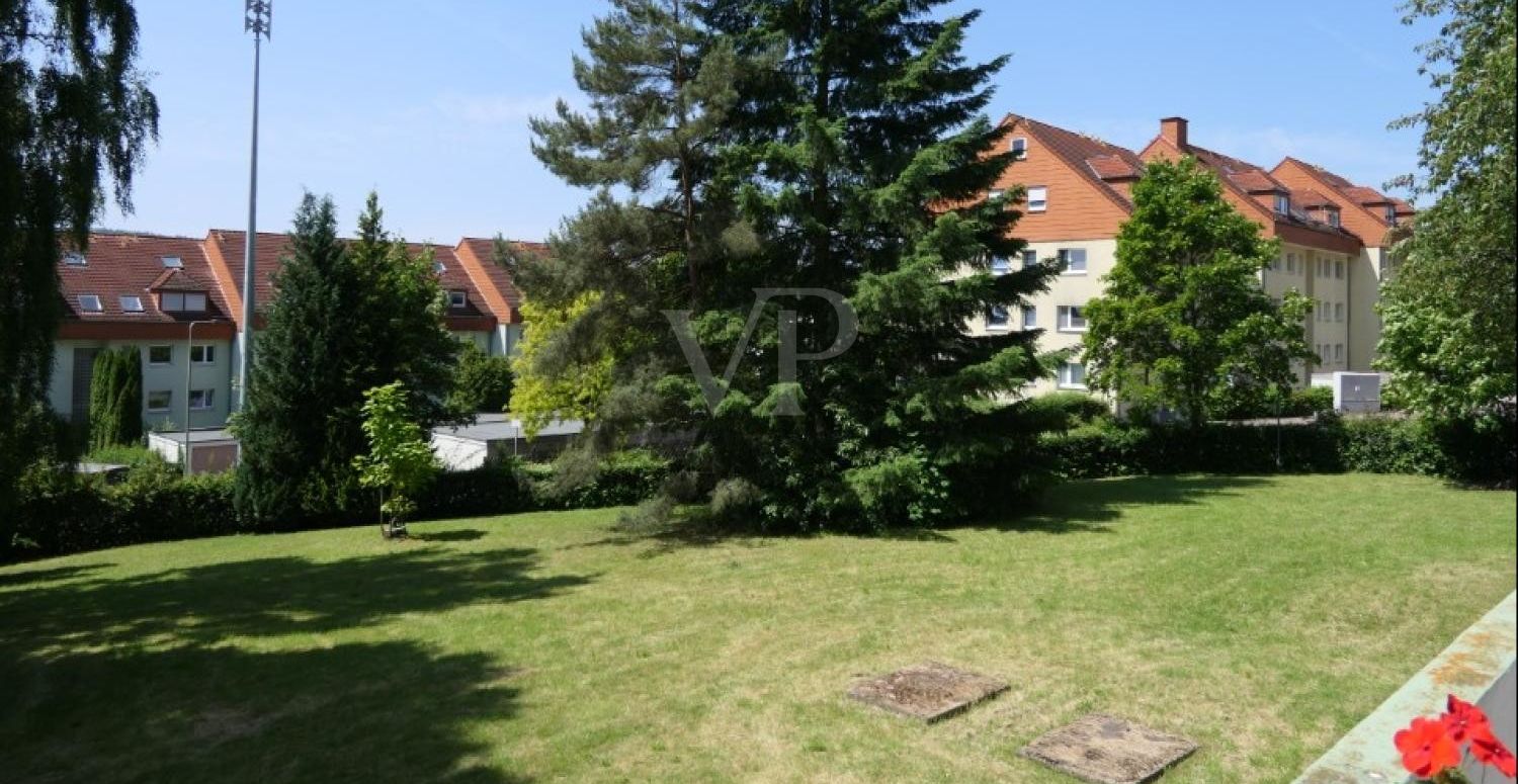 Ausblick Balkon