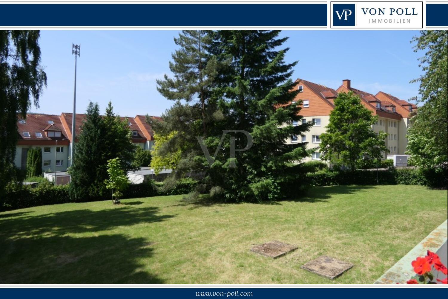 Ausblick Balkon