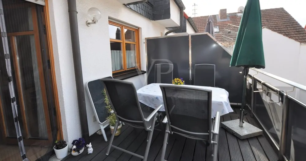 Großzügige Balkone