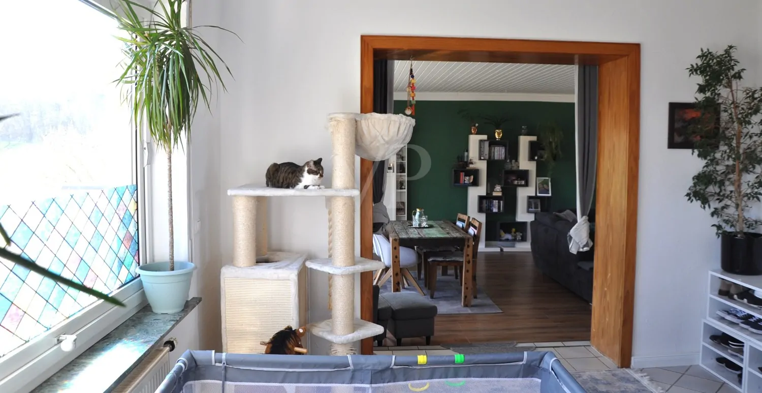 Blick Richtung Wohnzimmer