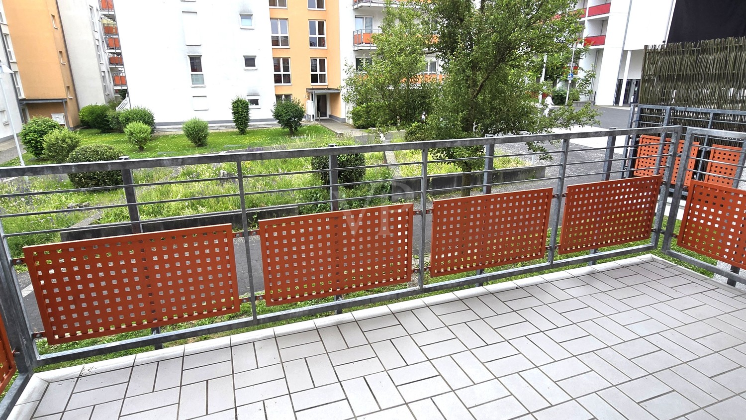 Großzügiger Balkon