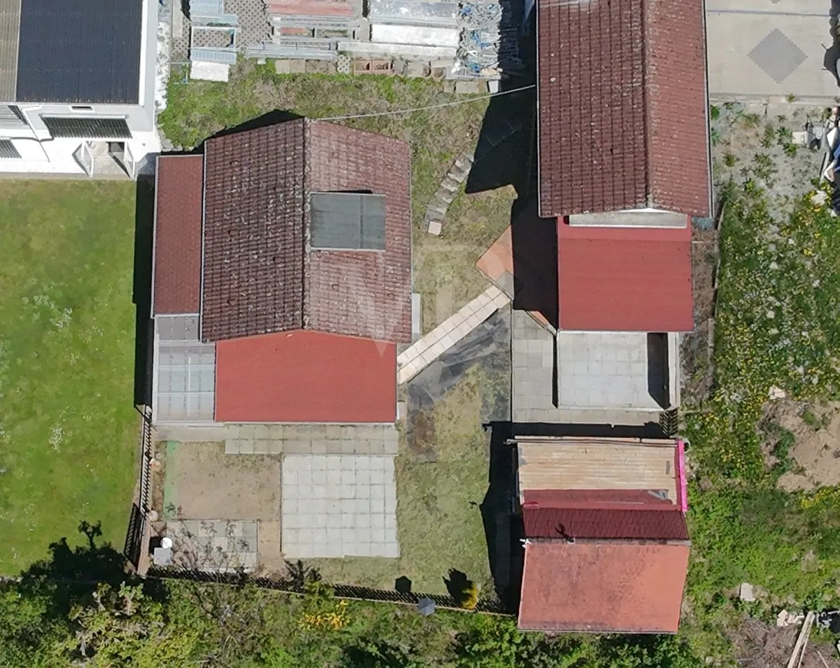 Grundstück von oben