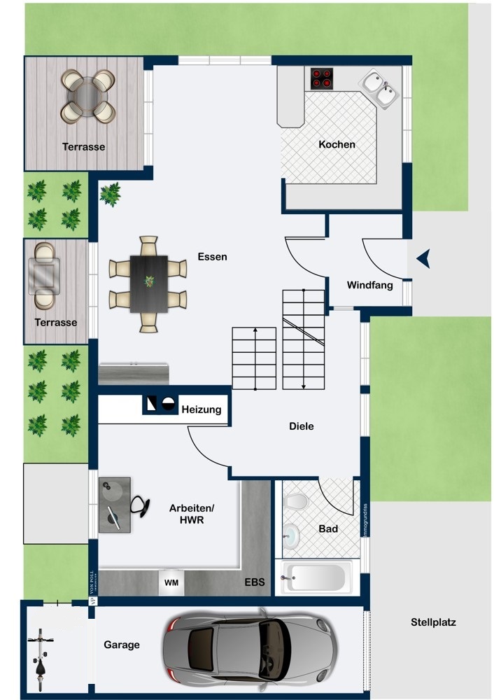 Grundriss EG