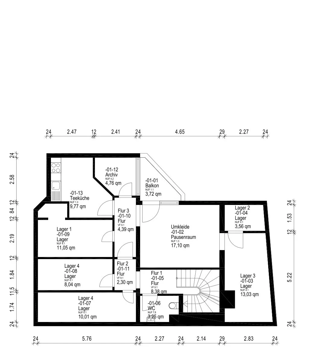 Grundriss UG